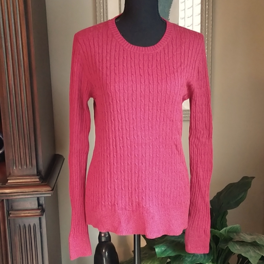 Merona Cableknit Sweater L